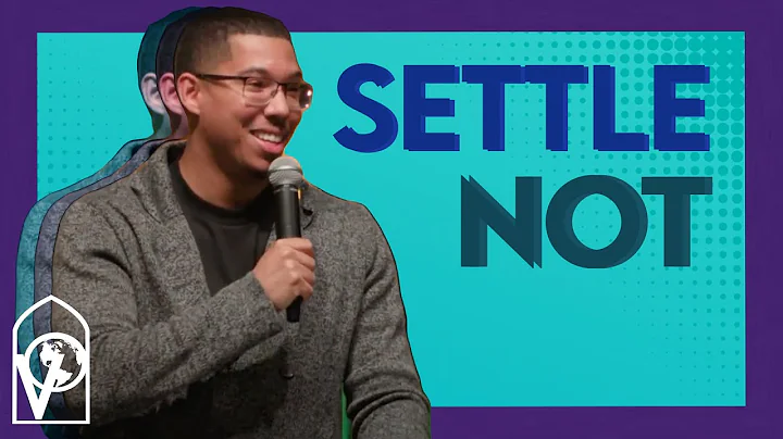 Settle not | Reggie Cooley Jr.