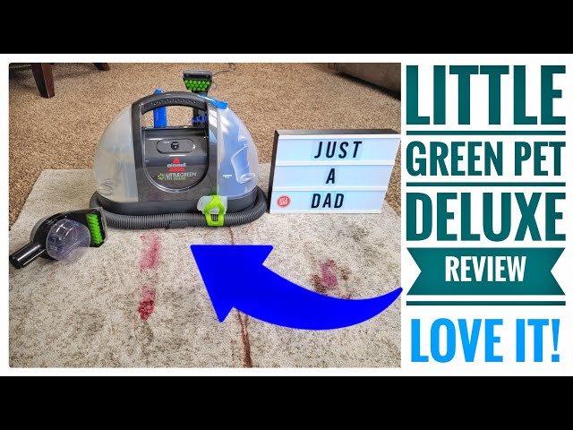 Bissell Little Green Pet Deluxe Portable Carpet Cleaner and Car/Auto D