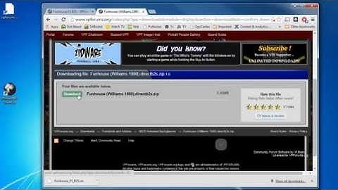 Visual Pinball Install - Part 3 (UNEDITED)
