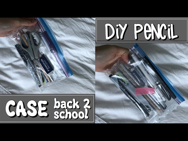 DIY Miniature Zip Lock Bag tutorial 