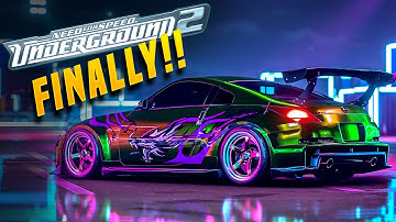 Need for Speed Underground 2 REMASTERED!!?