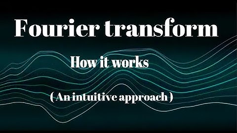 Fourier transform in less than 7 minutes