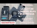 Unboxing  La Nuit de L&#39;Homme Bleu Électrique by Yves Saint Laurent (2021 batch)