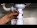 How to Install or Replace a Universal Telescopic Bottle Trap for a Bathroom Basin or Kitchen Sink