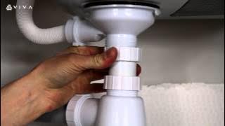 How to Install or Replace a Universal Telescopic Bottle Trap for a Bathroom Basin or Kitchen Sink