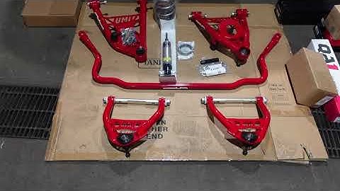 1971 CHEVELLE CONVERTIBLE UMI AND QA1 SUSPENSION UPGRADE