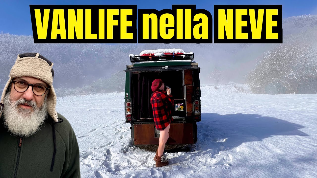 Vanlife nella Neve in Val d 'Aveto