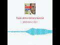 Africa Climate Summit: Developed nations requested to honour $100B in climate finance.