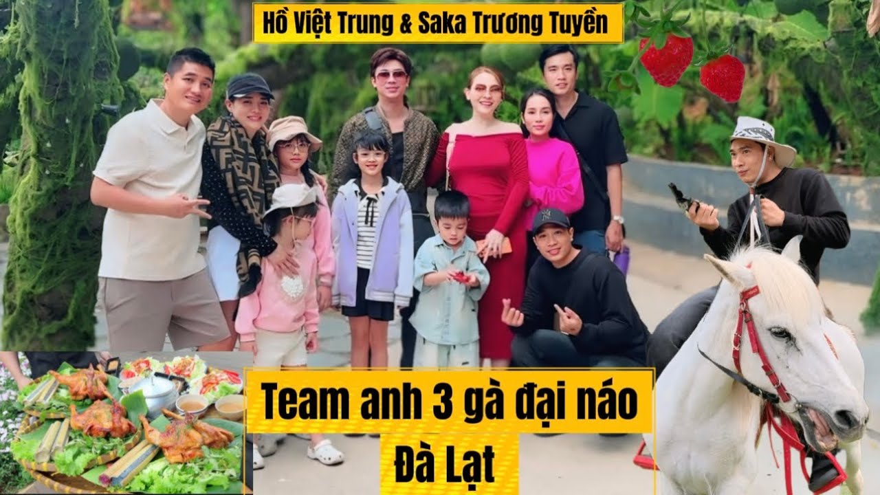 Hôm nay team anh 3 gà đại náo Đà Lạt cười không nhặc được mồm #sakatruongtuyen #hoviettrung 🤣🤣🤣🤣