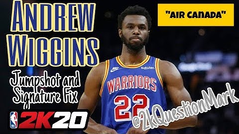 Andrew Wiggins Jumpshot and Signature Fix (Full Edit) Nba 2k20 Mobile @2kQuestionMark
