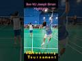 Ben Simon WJ Joseph Highlights #badminton #羽毛球 #mensdoubles #highlights #badmintonevent #男雙