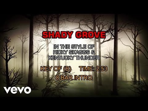 Video thumbnail for Ricky Skaggs, Kentucky Thunder - Shady Grove