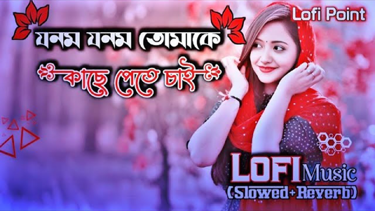 যনম যনম তোমাকে কাছে পেতে চাই Lofi Music Slowed Reverb Jonom Jonom Tomake Kase Pete Chai || Lofi