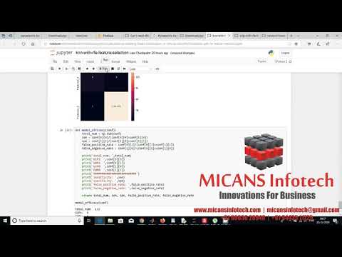 PYTHON SOURCE CODE for Machine Learning Based Classification Of Cervical Cancer