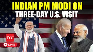 PM Modi Embarks On Three-Day U.S. Visit; Bilateral With Biden, Quad Summit On Agenda | Watch