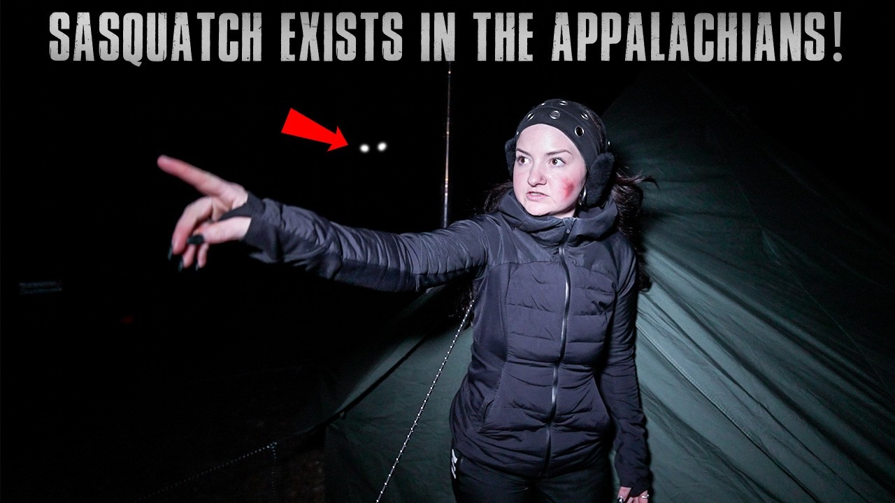 (SHE WAS TARGETED BY BIGFOOT!) SOMETHING CAME AFTER HER While CAMPING In  THE MOST HAUNTED FOREST