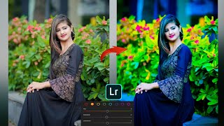 Lightroom blue and green tone photo editing | preset free download | Govindeditzz