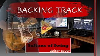 Video thumbnail of "Sultans Of Swing Solo - Dire Straits - Backing Track"