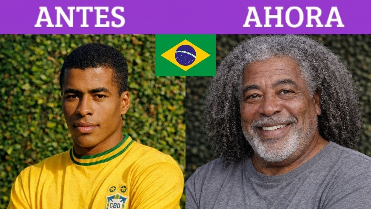 Así Lucen Hoy las Leyendas de la Selección de Brasil 70 | Antes y Después