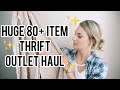 HUGE 80+ Item Outlet Thrift Haul -$2 or Less!!