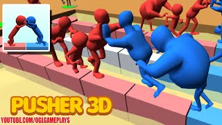 Pusher 3D Gameplay - All Levels android ios  #1