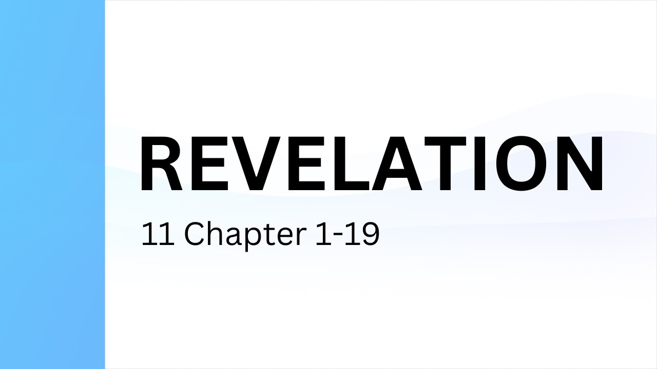 Revelation Chapter 11 | Holy Bible - Indian Sign Language Version (ISLV ...