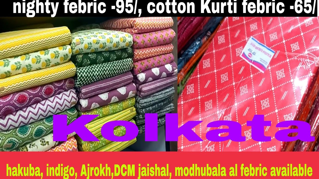 febric nighty-95kurti-65hakuba ajrokh chicken Kari IndiGo febric ...