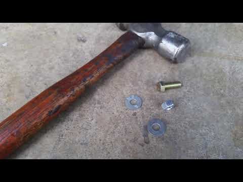 Simple DIY: Make Self Locking Nuts