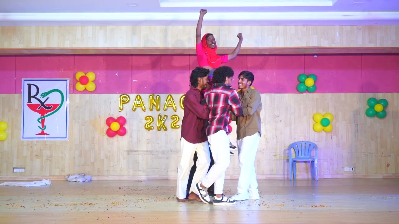 Boys group dance performance 