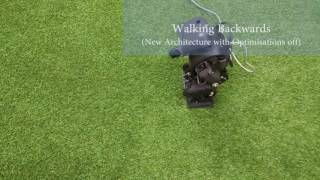 Walk Engine DARwin-OP Comparison