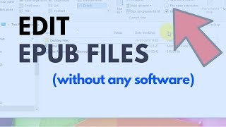 How to Edit ePub Files ( without any software ) screenshot 4