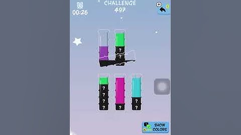 Water Color Game Challenge No 497