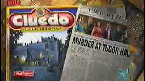 Cluedo | 2001 Advertisement