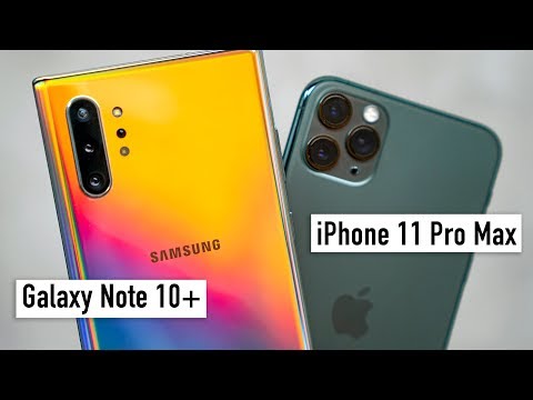 Сравнение iPhone 11 Pro Max и Galaxy Note 10+: камера, экран, дизайн и вот это всё...