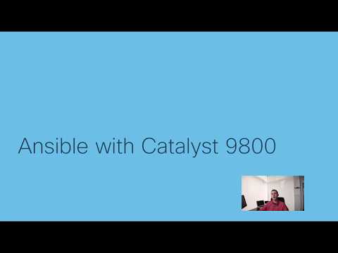 Ansible demo with Cisco Wireless LAN Controllers, both AireOS and Catalyst 9800