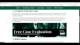 Thumbnail Mesothelioma Attorney Assistance