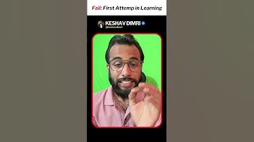 FAIL = First Attempt In Learning | Motivation To Never Give Up #motivation