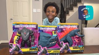 Unboxing Godzilla x Kong: The New Empire Action Figure Toys!