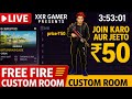 🎉 Funny Room Moments Live | Free Fire Live | XKR Gamer | XKR Gaming 13