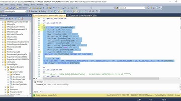 School Management System Part 2 Database in SQL Server ASP NET MVC C#