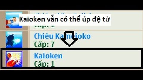 Ngọc Rồng Online - Chia Sẽ Cách Úp Đệ Tử Skill 3 Kaioken