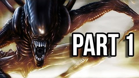 Alien Isolation Gameplay Walkthrough - Part 1 - Mission 1 (PS4 1080p Facecam)
