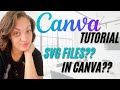 MAKE SVG'S IN CANVA PRO!! - CANVA TUTORIAL - How to make an SVG in Canva to cut with your Cricut!!