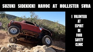 Hollister Hills SVRA, Suzuki Sidekick Shakedown, Espirit De Four Safety Clinic