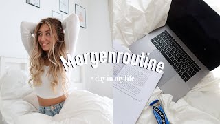 MEINE MORGENROUTINE | Fernabitur Update (ehrlich) + Lerneinblicke, einkaufen gehen & Haushalt