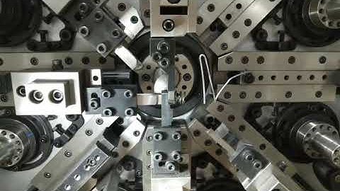 US 540R wire rotary spring machine