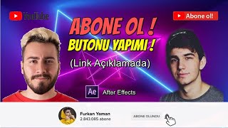 Enes Baturun Abone Ol Butonu Nasil Yapilir? After Effects Link