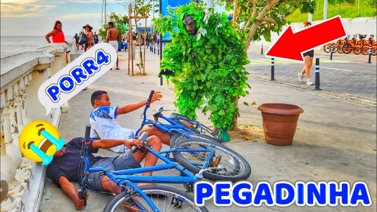 CHEGUEI DE SURPRESA - PEGADINHA DE SUSTO