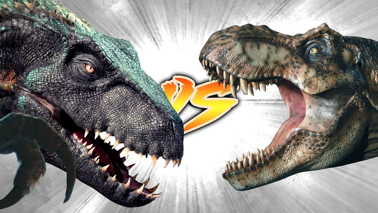 INDORAPTOR VS T. REX [Who Would Win?] - YouTube