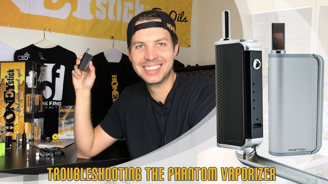 Troubleshooting HoneyStick Phantom Oil/Wax Vaporizer - YouTube